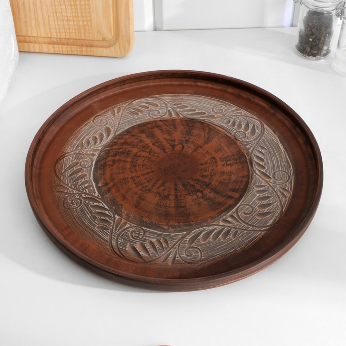 Блюдо для пиццы Блюдо для пиццы "Орнамент", 2,5 х 28 х 28 см