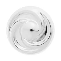 Ручка кнопка CAPPIO RK003, d=35 мм, цвет хром, набор 10 шт.
