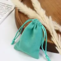 Мешочек бархатный «Классика», 9×7 см, тиффани
