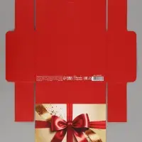 Коробка подарочная самосборная &laquo;Классика&raquo;, 16.5&times;12&times;5 см, с лентой