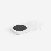 Беспроводное зарядное устройство с подогревом кружки Hot Task, белое