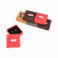 Набор коробочек подарочных 6 шт. под набор &laquo;Шильдик&raquo;, 9&times;9 см, цвет МИКС