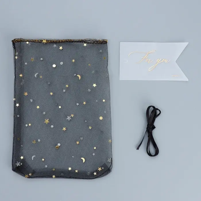 Мешочек подарочный из фатина «Вечер», 13 х 18 с +/- 1.5 см Мешочек подарочный из фатина «Вечер», 13 х 18 с +/- 1.5 см