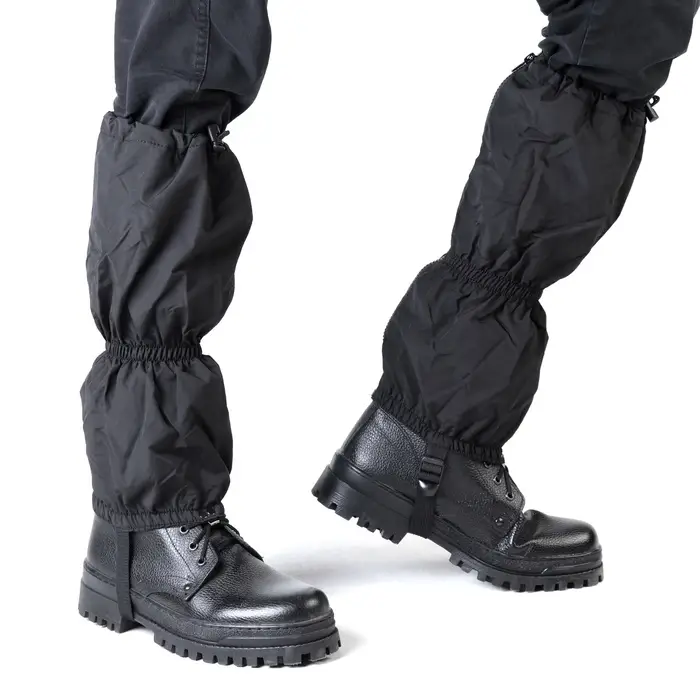 Гамаши защитные, туристические &laquo;Охотник&raquo; с подкладом из флиса, черные