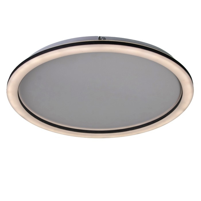 Люстра с ПДУ "Ринго" LED 62Вт 3000-6000К черный 50х50х4,5 см BayerLux