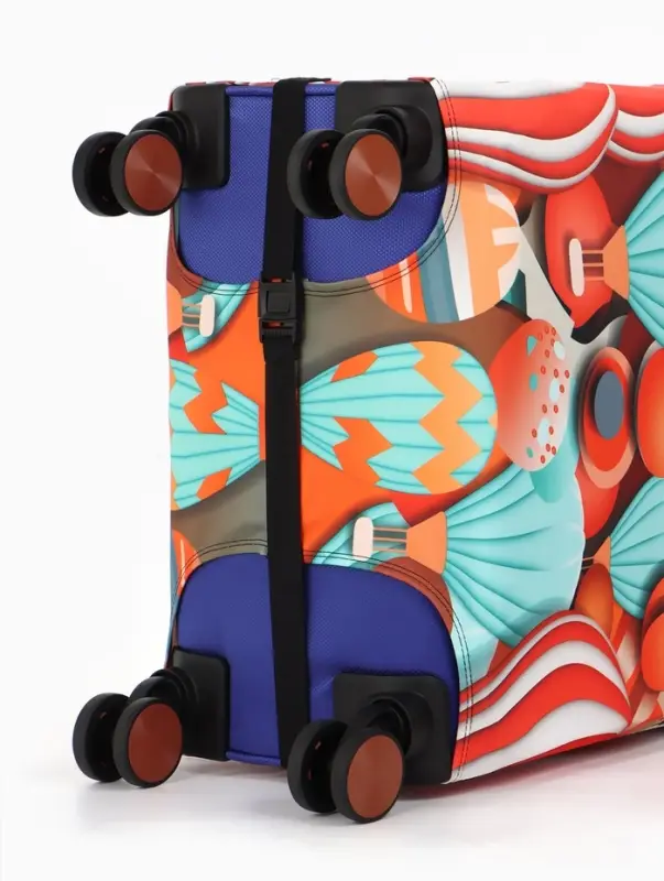 Чехол для чемодана &laquo;Воздушные шары&raquo;, 20", разноцветный