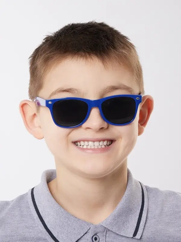 Очки солнцезащитные детские OneSun, uv 400, пружина,12.7&times;2.6&times;4 см, линза 4&times;5.4 см