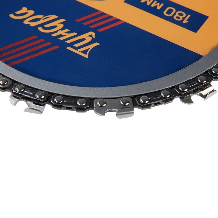 Диск пильный цепной для УШМ ТУНДРА, 180 х 22 мм Диск пильный цепной для УШМ ТУНДРА, 180 х 22 мм