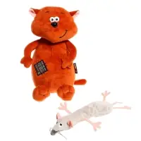 Мягкая игрушка &laquo;Котэ & Mouse&raquo;, 25 см