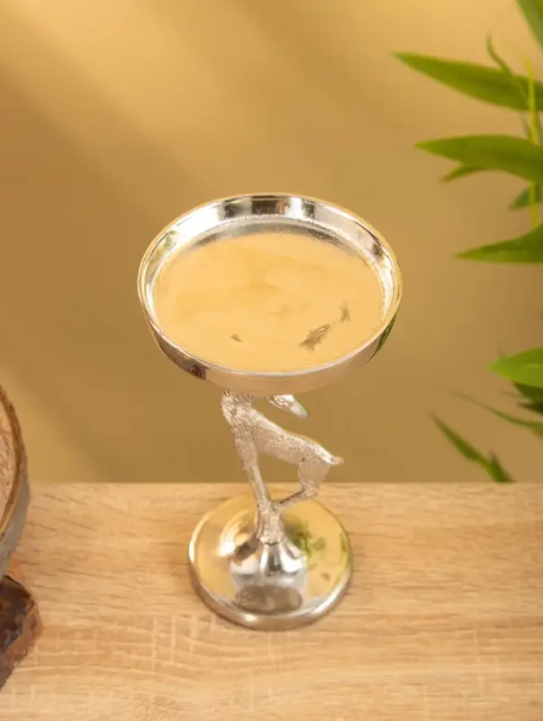 Подсвечник Подсвечник "Зимняя сказка" 10х10х17,5 см, алюминий, серебряный