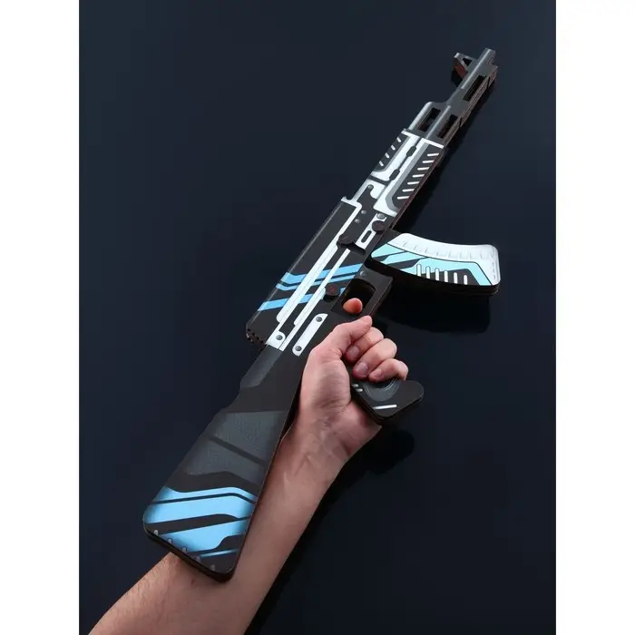 Набор сувенирное оружие «Геометрия», автомат, пистолет, нож охотничий, 3 шт Набор сувенирное оружие «Геометрия», автомат, пистолет, нож охотничий, 3 шт