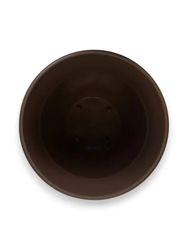 Горшок для цветов с поддоном &laquo;Рябина&raquo;, 22 л, пластиковый, серый