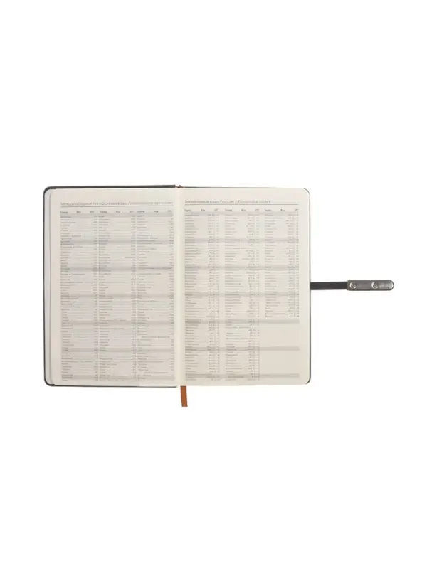 Ежедневник недатированный формат А5, с хлястиком, 112л, линия, пвх, Узор Черный Ежедневник недатированный формат А5, с хлястиком, 112л, линия, пвх, Узор Черный