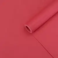 Бумага упаковочная крафт двусторонняя, малиновый, 0.68&times;10 &plusmn;5% м, 70 г/м&sup2;