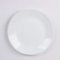 Тарелка обеденная WhiteOpal, d=22.6 см, стеклокерамика, белая