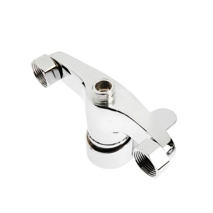 Смеситель для душа Istok life Standard 0402.727, однорычажный, без излива, лейка Смеситель для душа Istok life Standard 0402.727, однорычажный, без излива, лейка