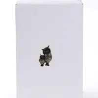 Фигурка полистоун &laquo;Чёрный филин с птенцом&raquo;, 13&times;9.5&times;20.3 см