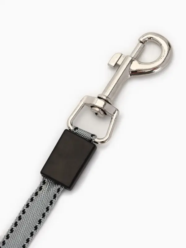 Рулетка - поводок Рулетка - поводок "Косточка", с контейнером для пакетов, трос 3 м, голубая/серая