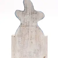 Календарь настольный &laquo;Морская звезда&raquo;, 10.5&times;5.5&times;18 см, дерево, золотисто-синий