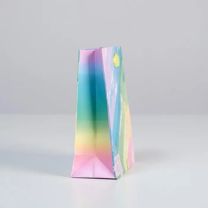 Пакет подарочный ламинированный, упаковка, &laquo;Неповторимых эмоций&raquo;, S 15 х 12 х 5.5 см