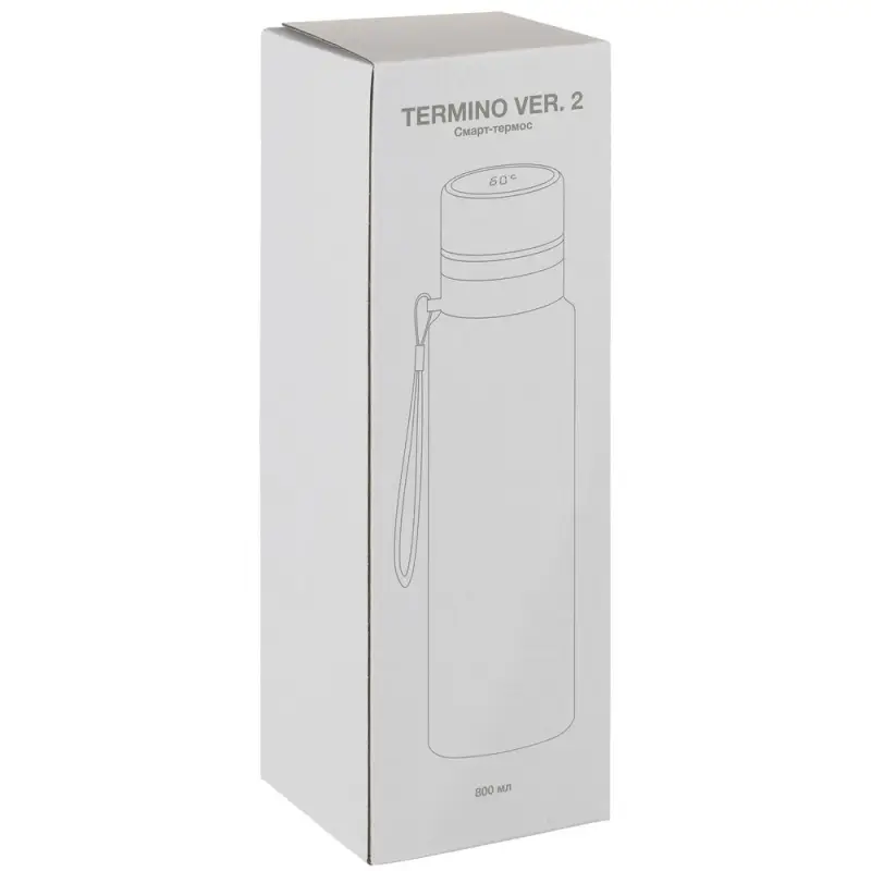 Смарт-термос Termino, ver.2, белый (молочный) Смарт-термос Termino, ver.2, белый (молочный)