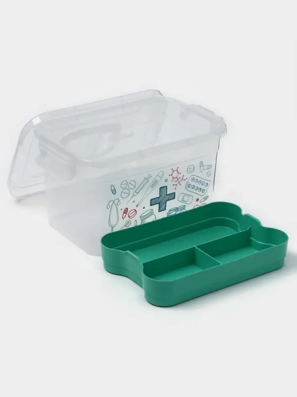 Аптечка с вкладышем, 6.5 л, 31&times;20&times;18 см