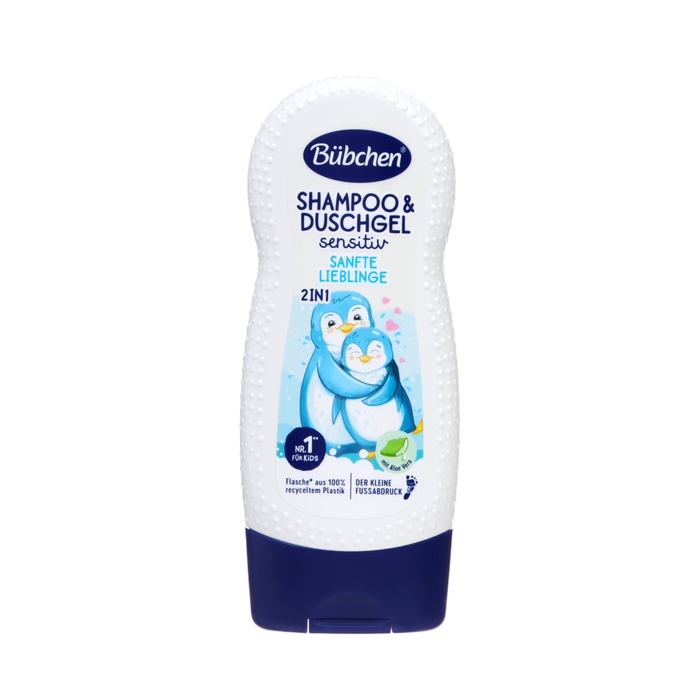 Детский шампунь и гель для душа Bubchen для детей с чувствительной кожей, 230 мл Детский шампунь и гель для душа Bubchen для детей с чувствительной кожей, 230 мл