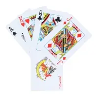 Карты игральные пластиковые, колода 55 шт., 6.5&times;9&times;2 см, МИКС