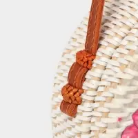 Сумка плетёная ротанг &laquo;Единорог&raquo;, 15&times;6&times;60 см