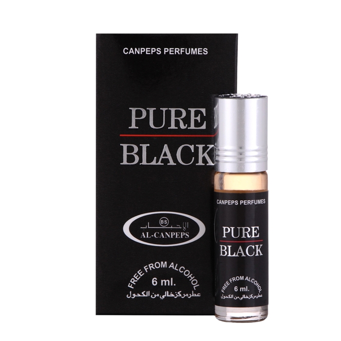 Духи масляные мужские Pure Black, 6 мл Духи масляные мужские Pure Black, 6 мл