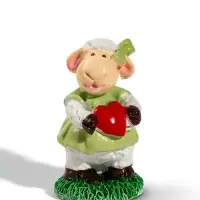 Фигурка &laquo;Нарядная овечка/бараш&raquo;, 3&times;2.3&times;5 см, МИКС
