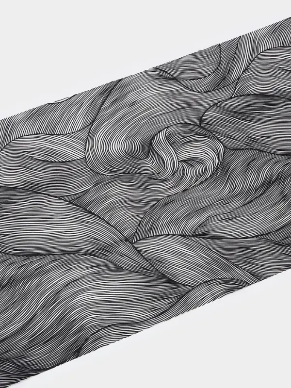 Дорожка на стол Доляна &laquo;Матера&raquo;, 150&times;38 см, чёрная