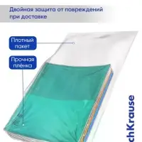 Тетрадь 48 листов в клетку ErichKrause CoverPro matt Pulse, МИКС