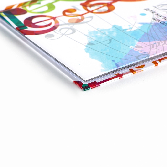Дневник для музыкальной школы твердая обложка 40 л. &laquo;Разноцветные ноты&raquo;