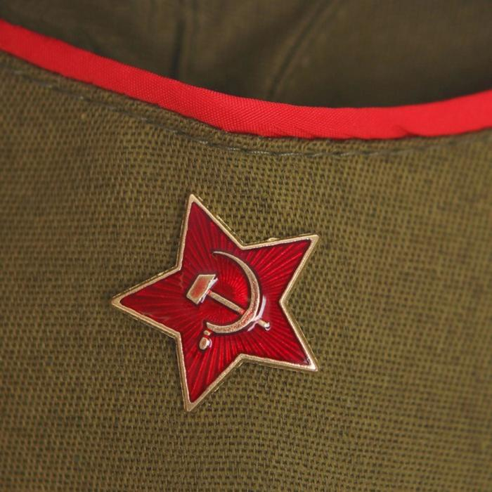 Костюм военного, гимнастёрка, пилотка, ремень, р-р 26, рост 98 см Костюм военного, гимнастёрка, пилотка, ремень, р-р 26, рост 98 см