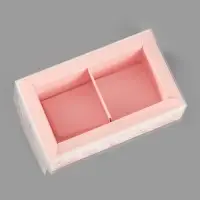 Коробка для 2 конфет с ячейками Forever, 10&times;6&times;3 см