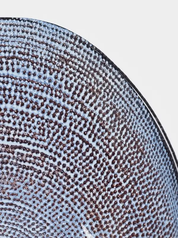 Блюдо сервировочное Inspiration, d=22 см, на ножке, стекло, фиолетовое