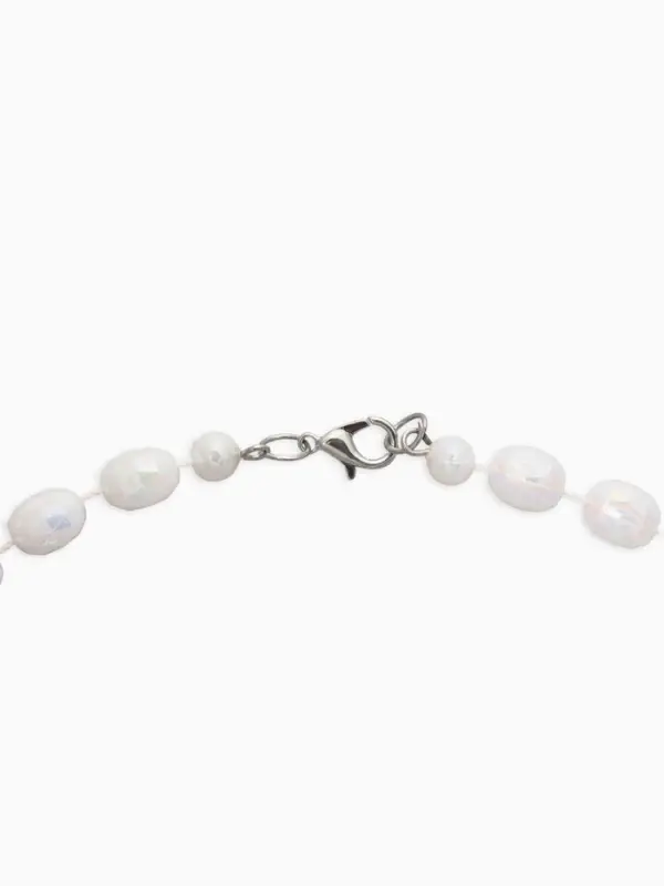 Бусы детские Выбражулька «Бант», граненые бусины, 40 см, цвет белый Бусы детские Выбражулька «Бант», граненые бусины, 40 см, цвет белый