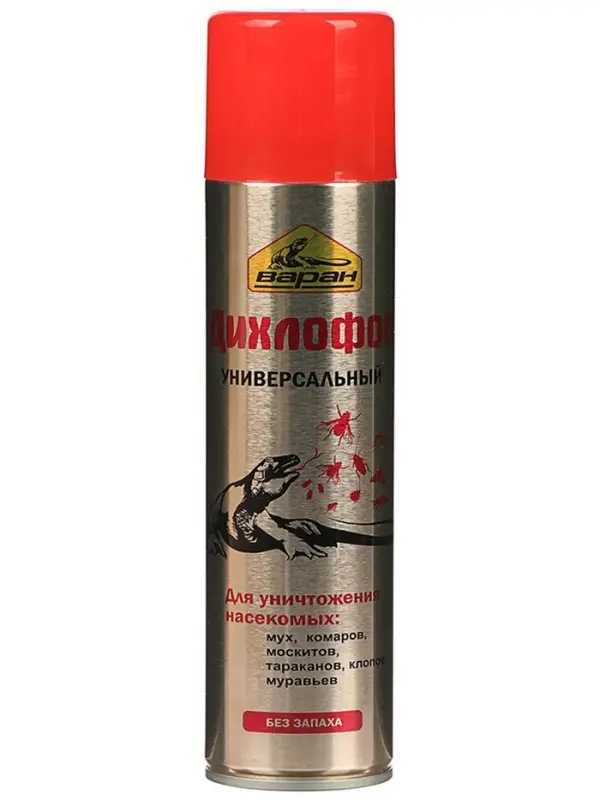 Дихлофос Варан универсальный А Золотистый, без запаха, 180 мл