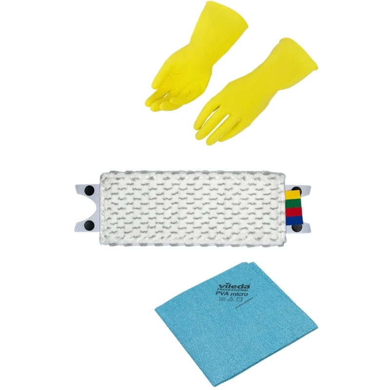Набор для уборки (ведро10л+отжим+фл34см+Моп) Vileda Professional 142985