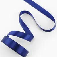 Лента атласная, 20 мм, 23±1 м, синяя №120
