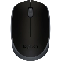 Мышь компьютерная Logitech M171 черная/беспроводная (910-004643/910-004424)