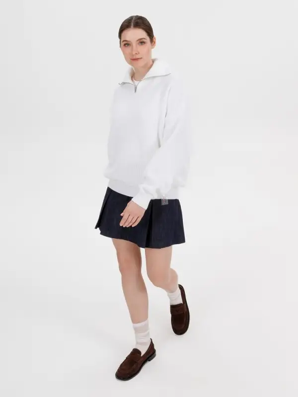 Джемпер Siluetti Birne, молочно-белый, размер S/M Джемпер Siluetti Birne, молочно-белый, размер S/M