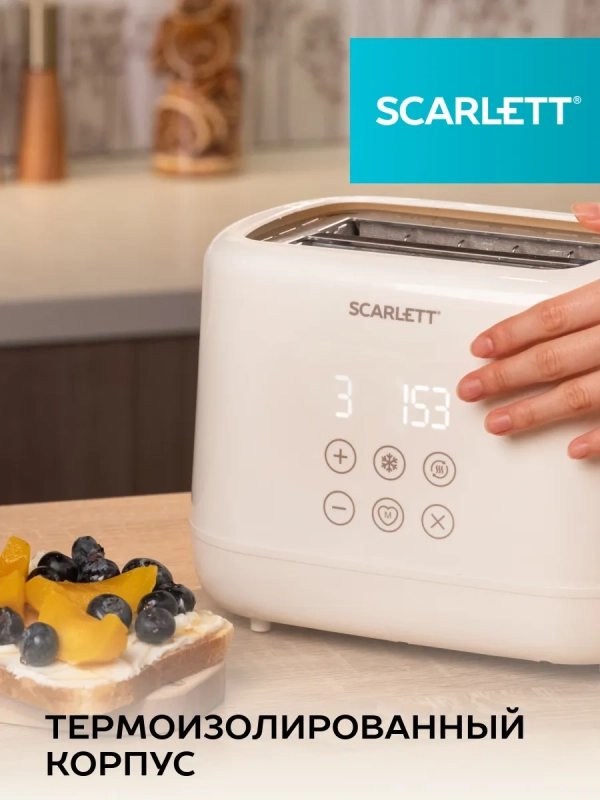 Тостер для хлеба с сенсорным управлением SC-TM11070 Тостер для хлеба с сенсорным управлением SC-TM11070