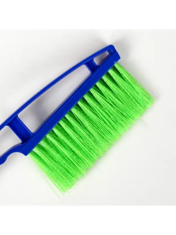 Щетка сметка, со скребком, Oktan, 42 см, МИКС