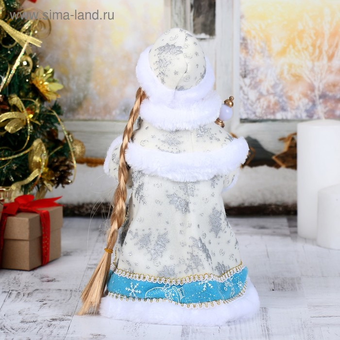 Снегурочка  Снегурочка "Голубая шубка" двигается, 28 см