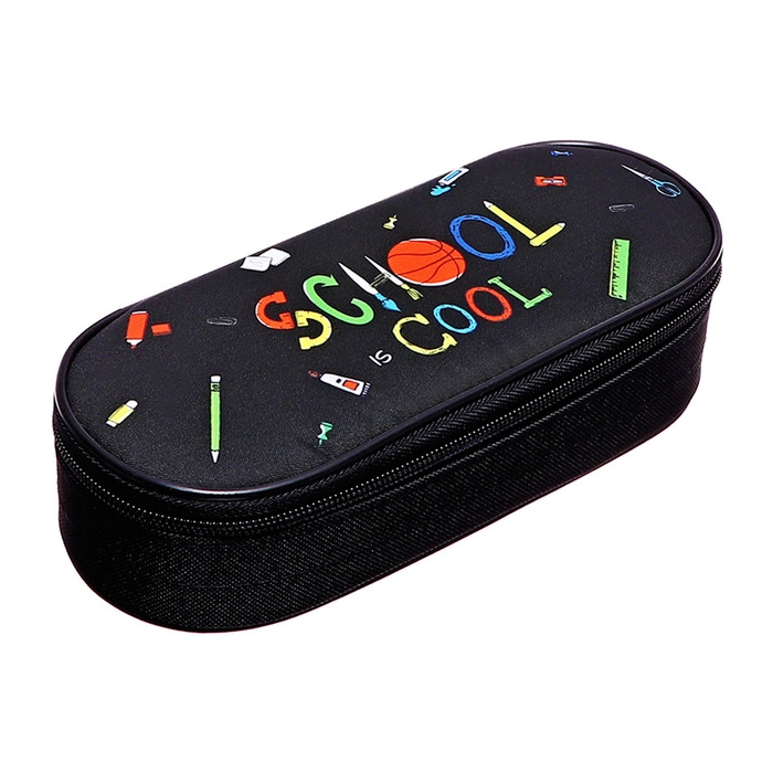 Пенал мягкий, 1 отделение, 95 х 205 х 45 мм, футляр, с наполнением 17 предметов, гуашь 11 цветов, Calligrata, School Пенал мягкий, 1 отделение, 95 х 205 х 45 мм, футляр, с наполнением 17 предметов, гуашь 11 цветов, Calligrata, School