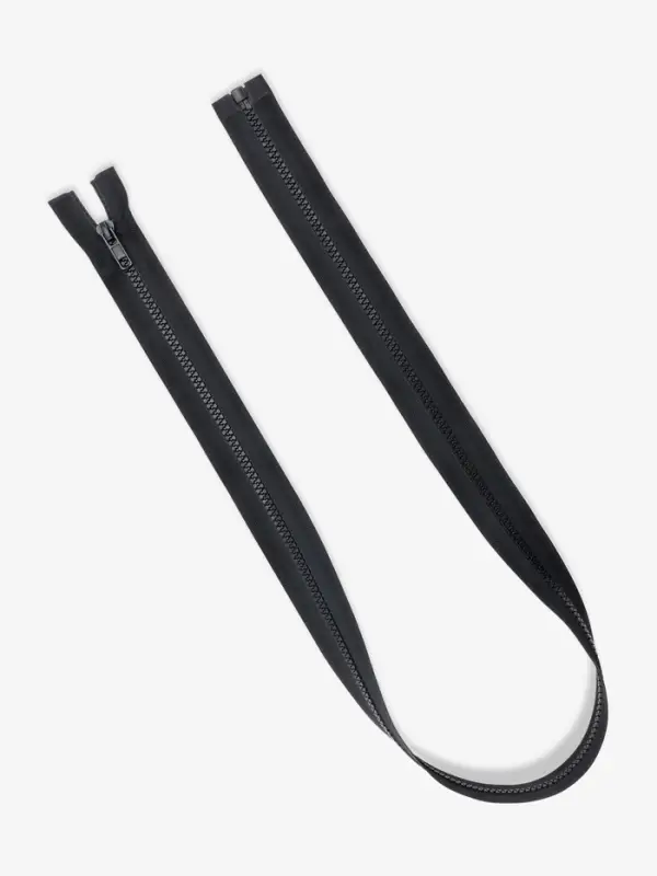 Молния &laquo;Трактор&raquo;, №5, разъёмная, замок автомат, 90 см, чёрная