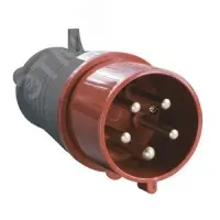 Вилка переносная ССИ-025 32А 6ч 380В 3P+PE+N IP44 IEK