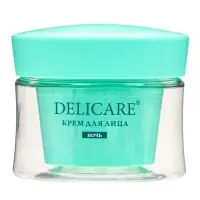 Крем для лица ночной Delicare, с алоэ вера и пептидами, 56+, 50 мл